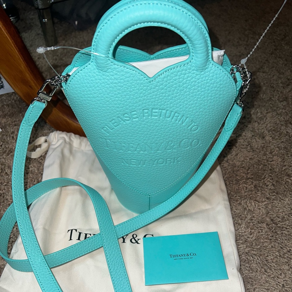 Tiffany & Co. Turquoise Crossbody Bag